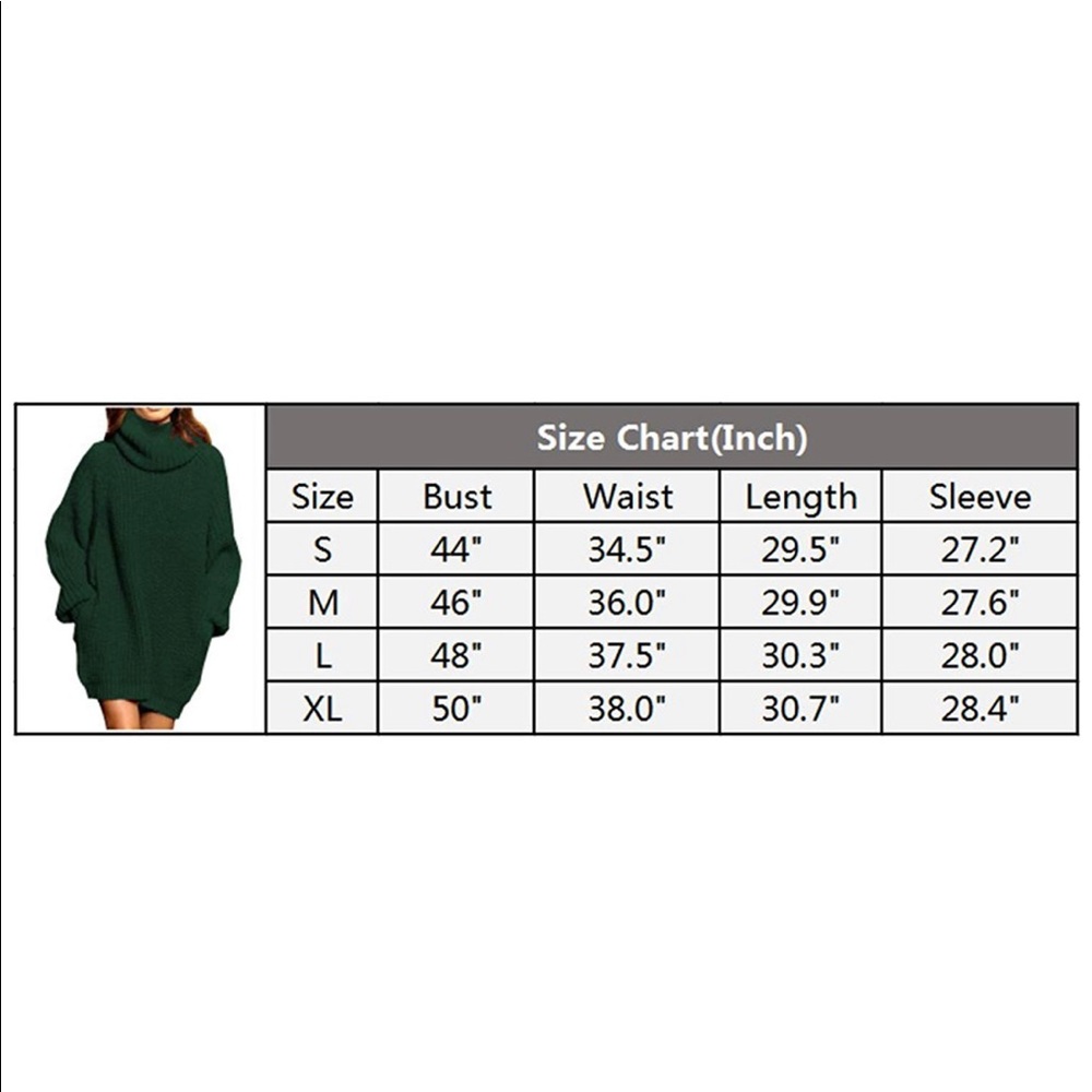 NWT Green Sweater Dress